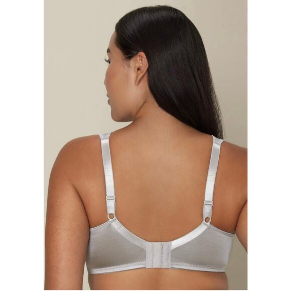 Playtex 18 Hour Ultimate Lift and Support Wireless Bra 40DD - Crystal Grey - Picture 3 of 8